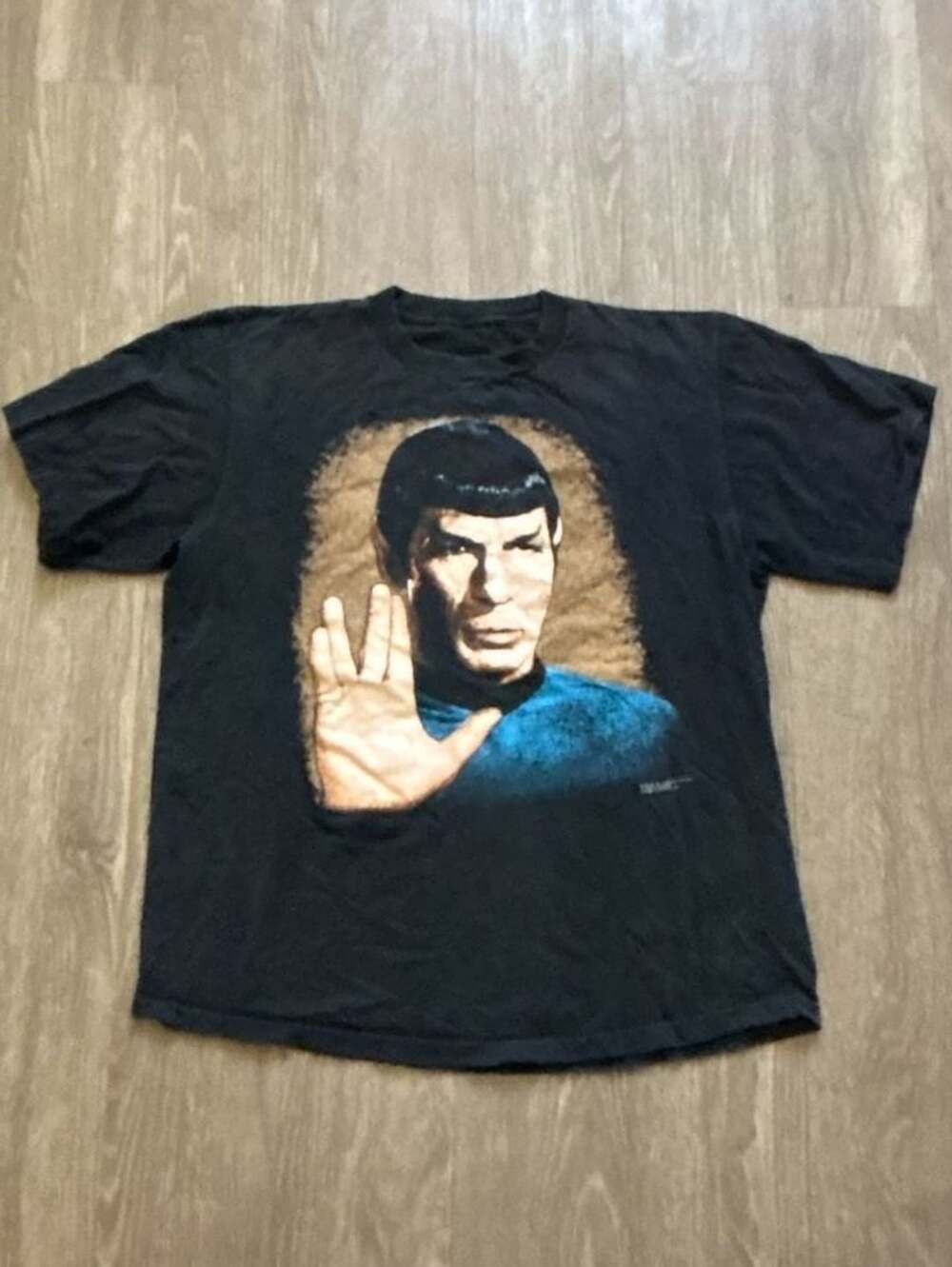 Vintage 1991 Changes Star Trek Mr. Spock Live Long and Prosper T-Shirt